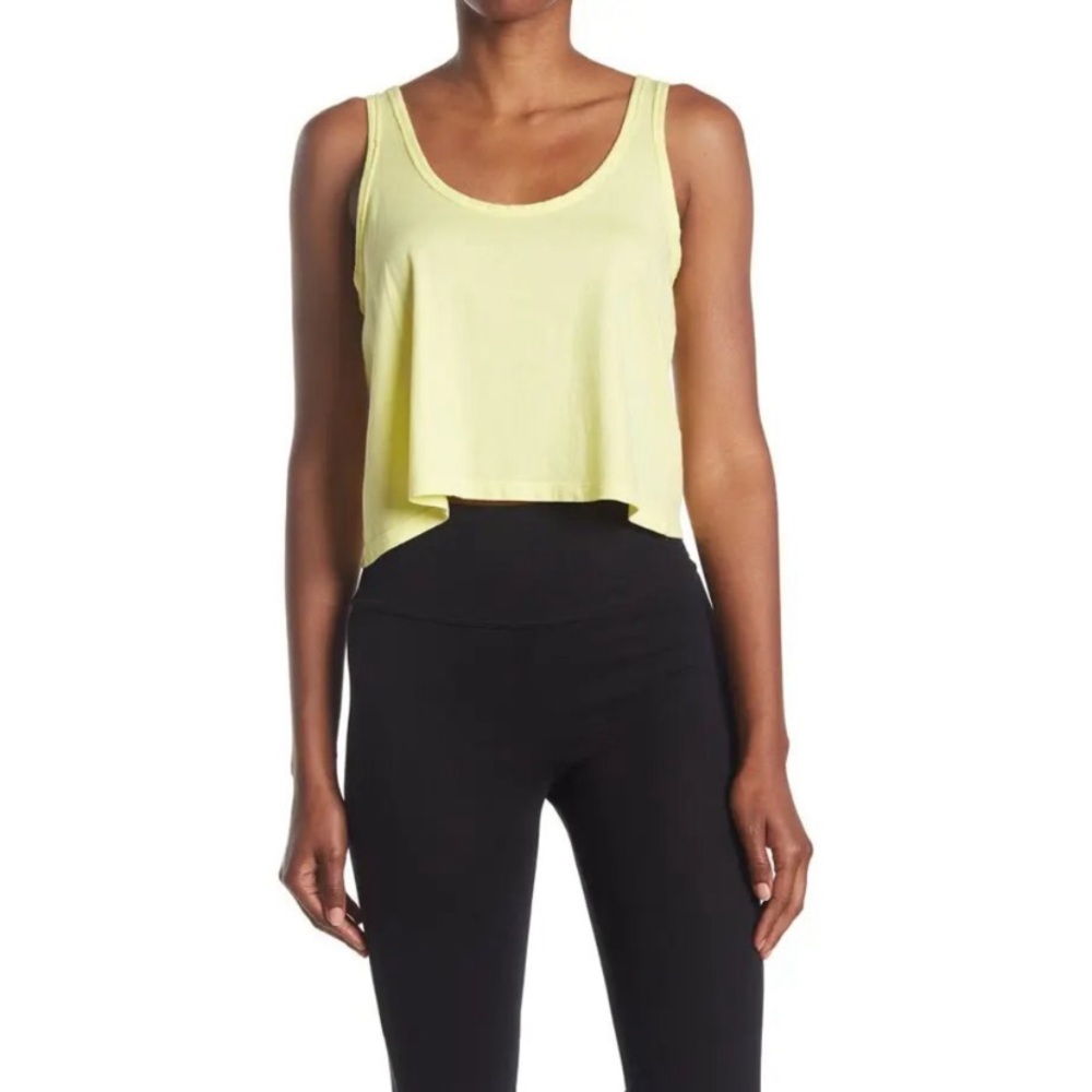 🎀 5/$20 🎀 NWT bp washed swing cropped scoop neck tank top size small